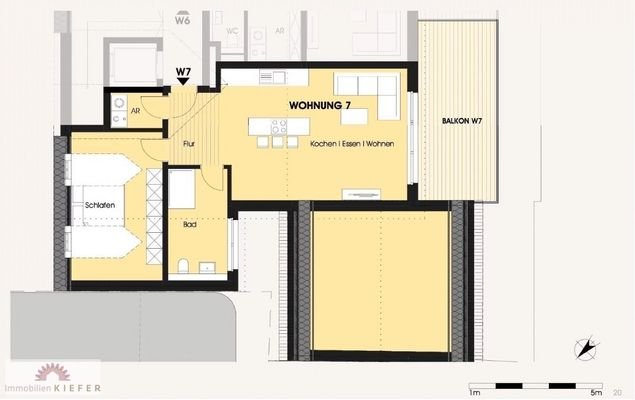 Grundriss WE7