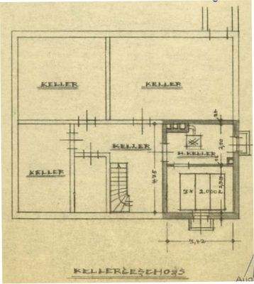 Grundriss Kellergeschoss