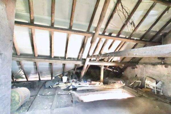 Dachboden Blick zur Treppe