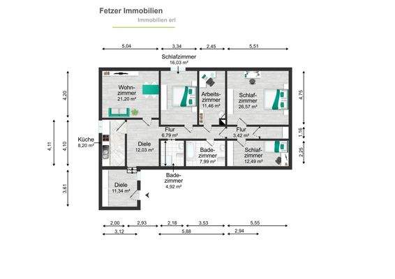 Höhstraße 24 Jettenbach - 2 Stock