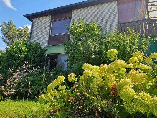 Blick vom unteren Garten