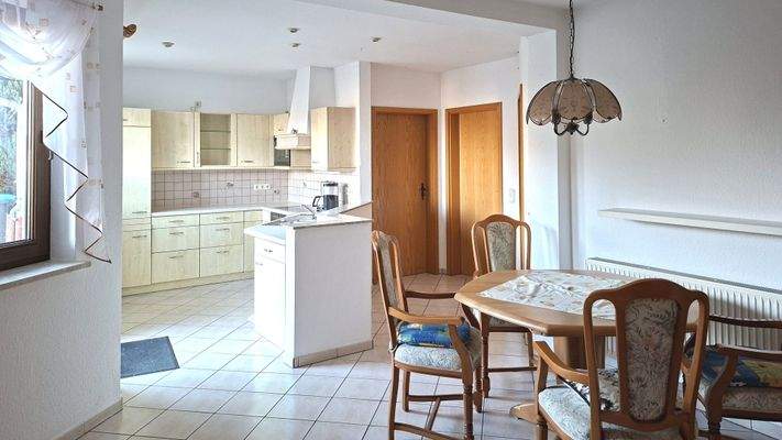 offener Küchen-/Essbereich