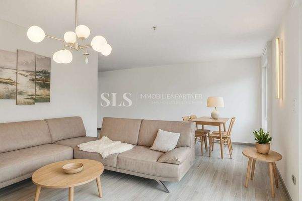 Wohn-Essbereich (KI generiert - Einrichtungsbeispiel)