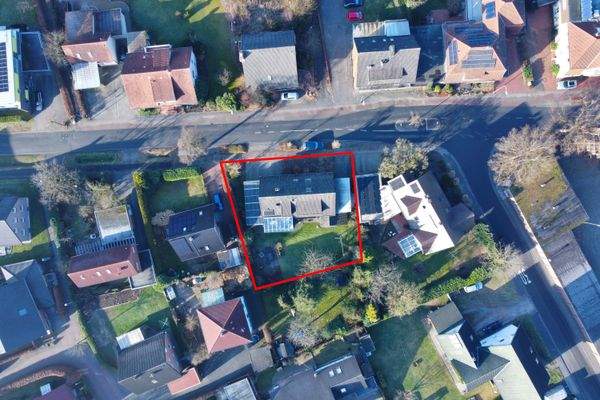 Aufsicht Umgebung umrandet