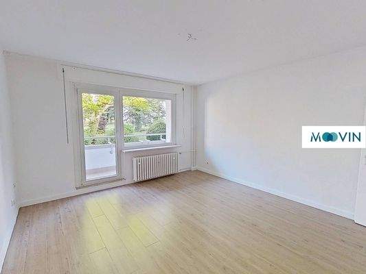 Ansicht I: Wohn- und Esszimmer