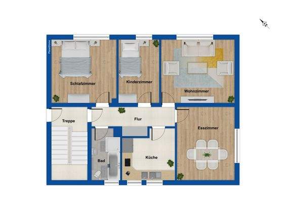 Grundriss Erdgeschoss