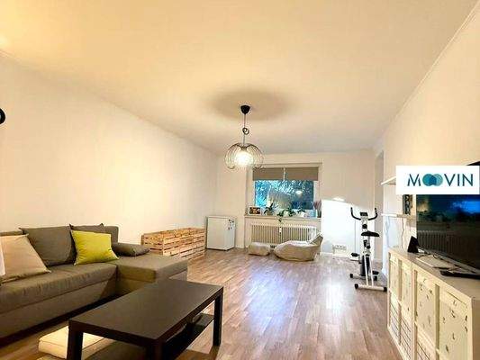 Ansicht I: Wohn- und Esszimmer