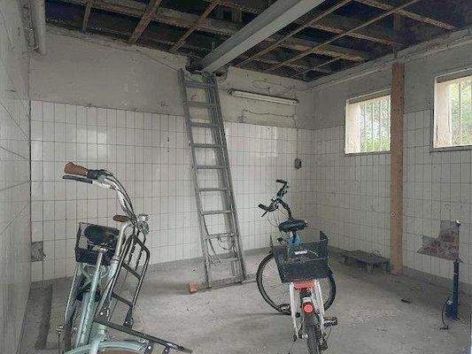 Fahrradraum im Anbau