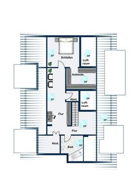 Grundriss Galeriegeschoss