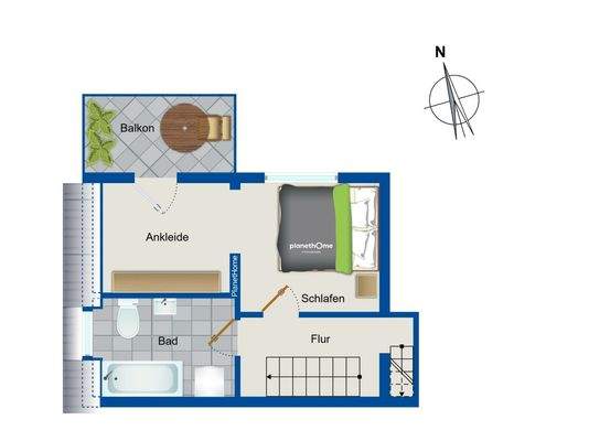 Grundriss - Dachgeschoss