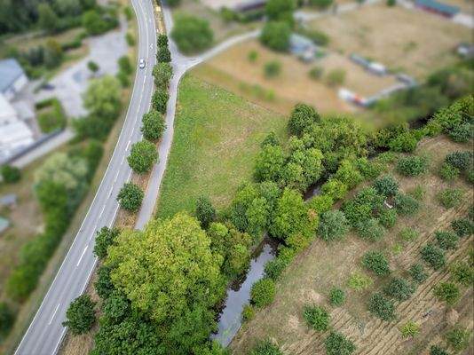 Vogelperspektive seitlich