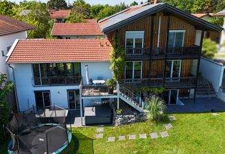 Gartenansicht (Drohne)