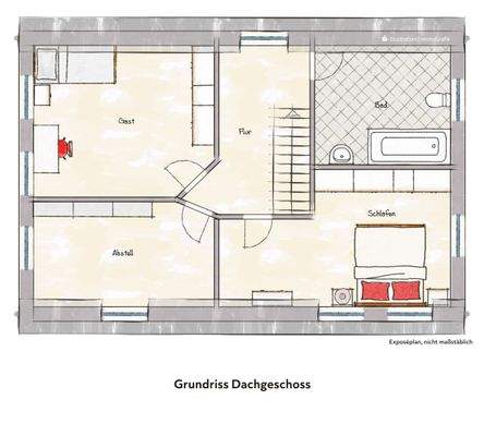 Grundriss Dachgeschoss