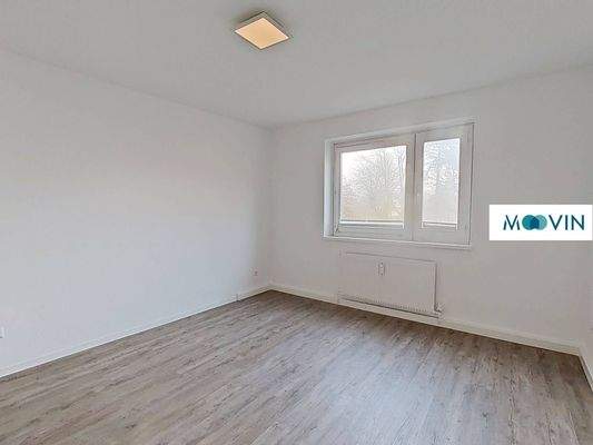 Ansicht I: Wohn- und Esszimmer