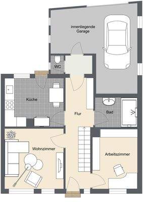 Grundriss Erdgeschoss 