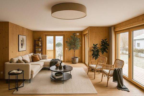 Wohnzimmer visualisiert