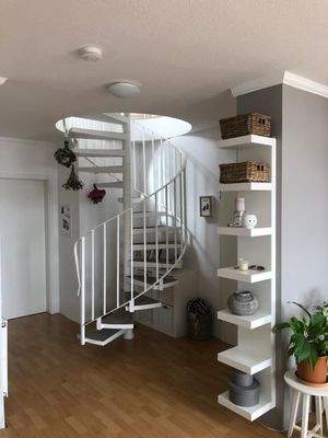 Wendeltreppe vor Mietbezug