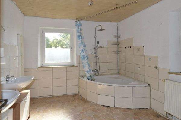 Tageslichtbad im Obergeschoss