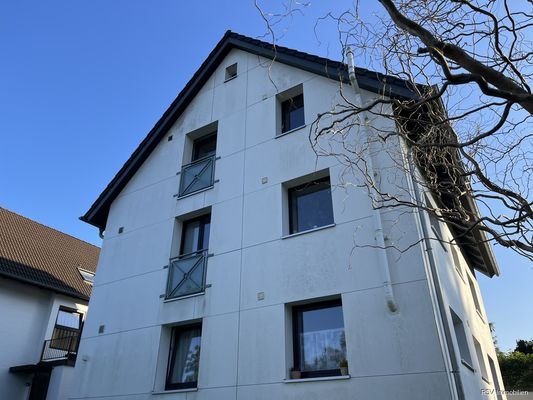 Gebäudekörperrückseite