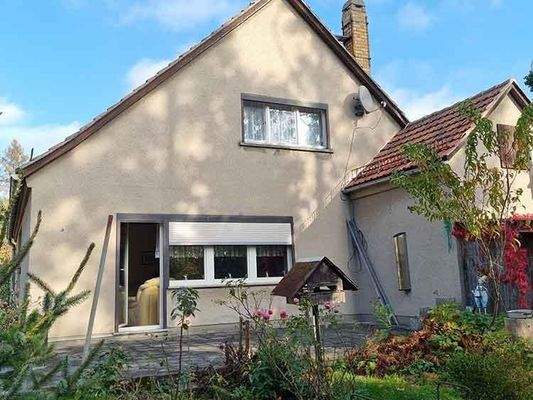 Giebelansicht gartenseitig