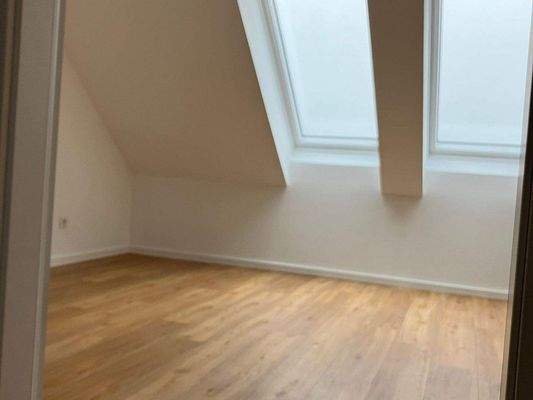 Dachgeschoss Studio ausgebaut