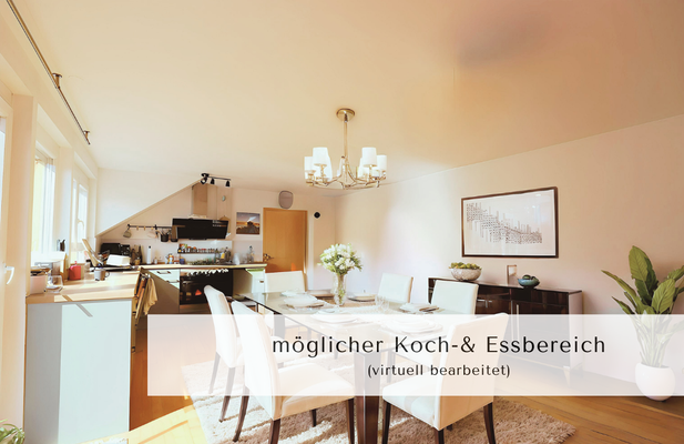 Koch- & Essbereich KI