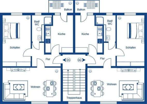 Grundriss 2.Obergeschoss