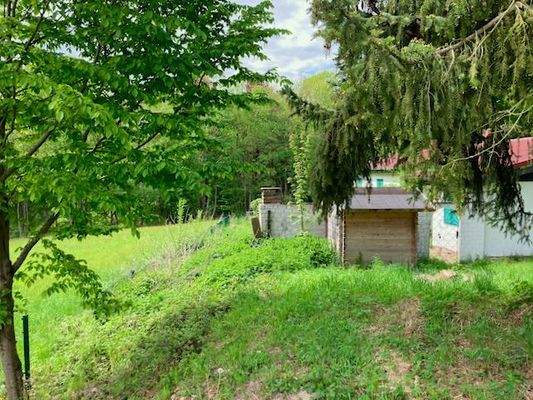 Hinterer Garten mit neuem Gartenhaus.jpeg