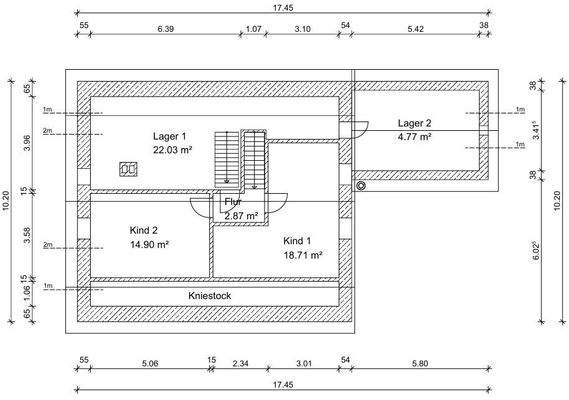 Grundriss Dachgeschoss
