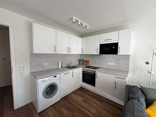 Möblierte 1-Zimmer-Wohnung mit Balkon u. Aufzug im Neubau// Knooper Weg 28 - Photo 3