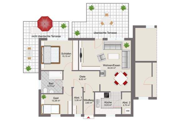 Grundriss Erdgeschoss