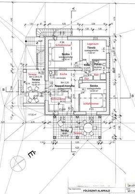 Grundriß erster Stock