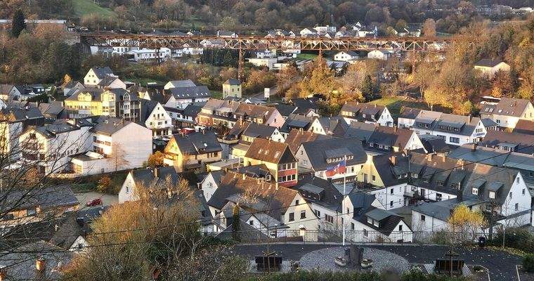 Blick von der Immobilie