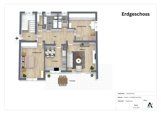 Grundriss Erdgeschoss