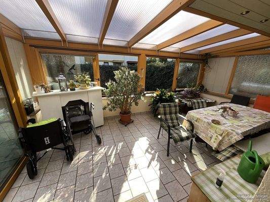 beheizbarer Wintergarten