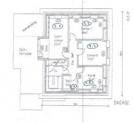Grundriss Dachgeschoss