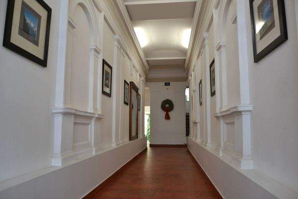 Entrance hall of the building