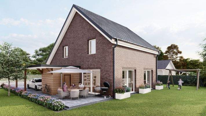 Aus Sicht des Illustrators. Nebengebäude nicht oder nur schematisch dargestellt.