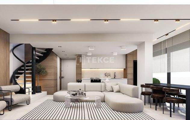 Stylish Flats Near Mall, Sea, and Social Amenities in Fener