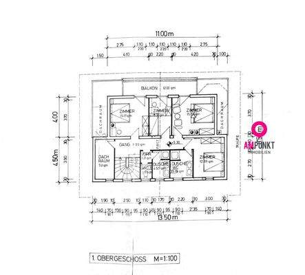 Grundriss Obergschoss