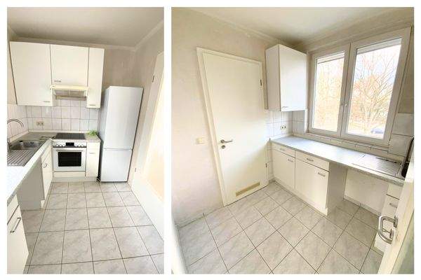 Die modern ausgestattete Küche