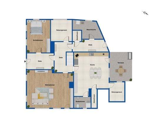 Grundriss - Erdgeschoss