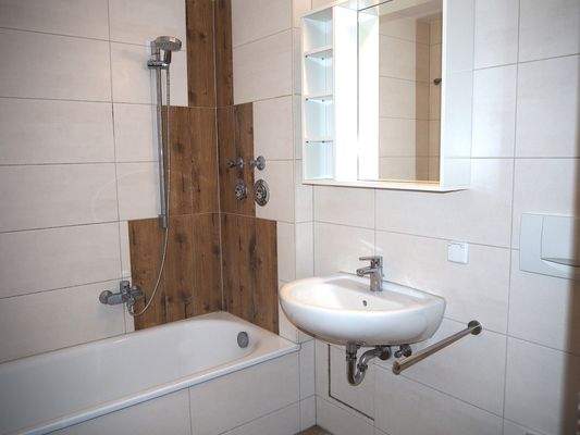 Im Badezimmer