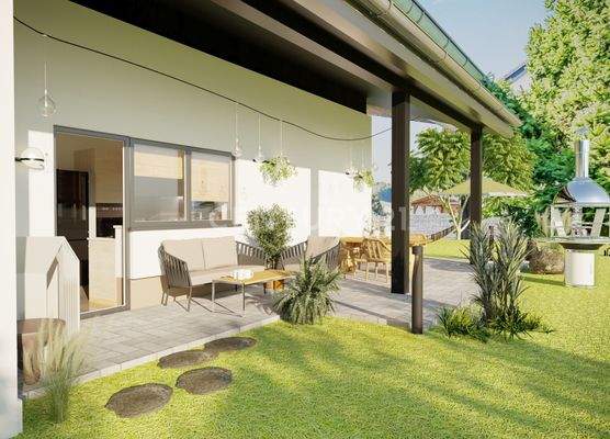 Terrasse Visualisierung