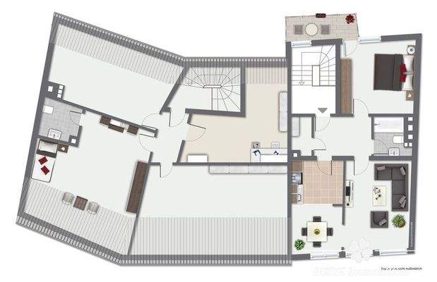 Grundriss Faulbach 2. OG