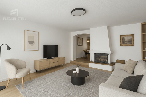 Wohnzimmer EG Visualisierung