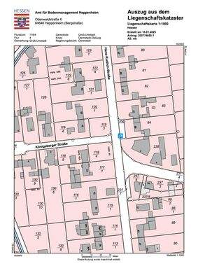 Flurkarte Hans-Kudlich-Straße 46 in Groß-Umstadt-0