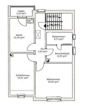Grundriss Dachgeschoss