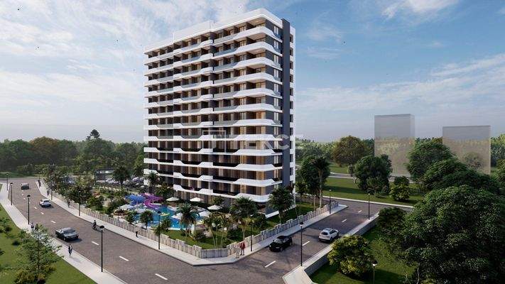 Nature and Sea View New Apartments in Mersin