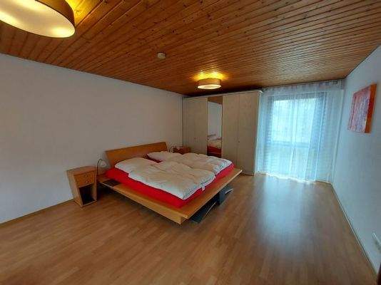 Das Schlafzimmer im 2. OG